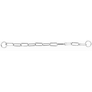 Trixie Chrome Long Link Choke Chain for Dogs - 46 cm/3.0 mm Trixie Chrome Long Link Choke Chain for Dogs - 46 cm/3.0 mm