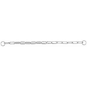 Trixie Chrome Long Link Choke Chain for Dogs - 66 cm/4.0 mm Trixie Chrome Long Link Choke Chain for Dogs - 66 cm/4.0 mm