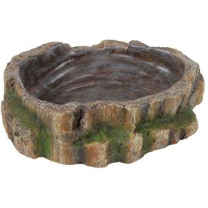 Trixie Reptile Rainforest Water & Food Bowl - 18 x 4.5 x 17 cm Trixie Reptile Rainforest Water & Food Bowl - 18 x 4.5 x 17 cm