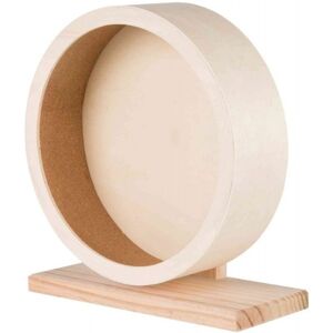 Trixie Small Animal Wooden Exercise Wheel - 28cm Trixie Small Animal Wooden Exercise Wheel - 28cm