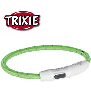 Trixie Safer Life USB Flash Light Ring - Green - XS- S (35 cm) Trixie Safer Life USB Flash Light Ring - Green - XS- S (35 cm)