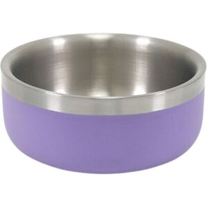 Rosewood Premium Double Wall Stainless Steel Bowls - 700ml - Lilac Rosewood Premium Double Wall Stainless Steel Bowls - 700ml - Lilac