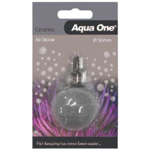 Aqua One Ceramic Aquarium Airstone - Airstone Ball 50mm Aqua One Ceramic Aquarium Airstone - Airstone Ball 50mm