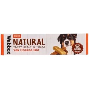 Webbox Naturals Yak Cheese Bar Dog Treats 70g Webbox Naturals Yak Cheese Bar Dog Treats 70g