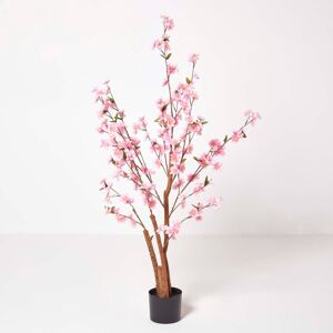 Homescapes Artificial Blossom Tree with Pink Silk Flowers 130 cm Homescapes Artificial Blossom Tree with Pink Silk Flowers 130 cm