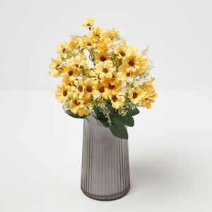Homescapes Artificial Wild Daisy Yellow Bouquet Flower, 46 cm Homescapes Artificial Wild Daisy Yellow Bouquet Flower, 46 cm
