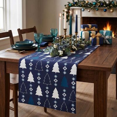 Homescapes - Red Reindeer - 35x250 - Xmas - Table Runner Homescapes - Red Reindeer - 35x250 - Xmas - Table Runner