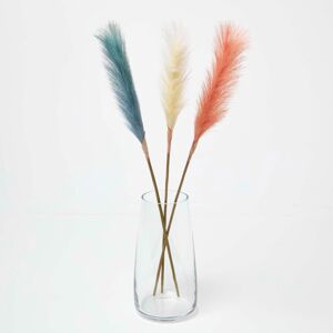 Homescapes Artificial Pampas Grass Set of 3 Multi-Coloured - Artificial Pampas Grass Homescapes Artificial Pampas Grass Set of 3 Multi-Coloured - Artificial Pampas Grass