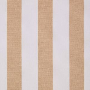 Homescapes Pure Cotton Beige Thick Stripes Curtain Fabric Material Homescapes Pure Cotton Beige Thick Stripes Curtain Fabric Material