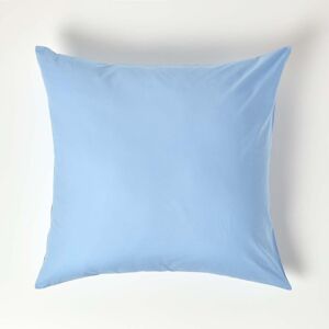 Homescapes Blue Egyptian Cotton 80 x 80 cm Pillowcase - 200 TC Homescapes Blue Egyptian Cotton 80 x 80 cm Pillowcase - 200 TC