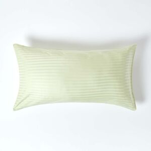 Homescapes Sage Green Egyptian Cotton Ultrasoft Housewife Pillowcase 330 TC, King Size Homescapes Sage Green Egyptian Cotton Ultrasoft Housewife Pillowcase 330 TC, King Size