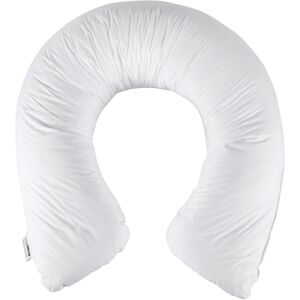 Homescapes Goose Feather and Down U Shape Nursing Support Pillow Homescapes Goose Feather and Down U Shape Nursing Support Pillow