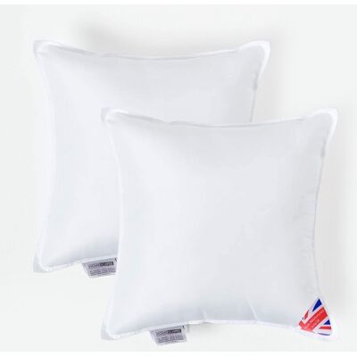 Homescapes Luxury Microfibre Cushion Pad - 45x45 cm - 2 Pack - Cushion Insert Homescapes Luxury Microfibre Cushion Pad - 45x45 cm - 2 Pack - Cushion Insert