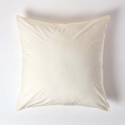 Homescapes Egyptian Cotton Pillowcase - 80x80cm, Cream - 200 TC Homescapes Egyptian Cotton Pillowcase - 80x80cm, Cream - 200 TC
