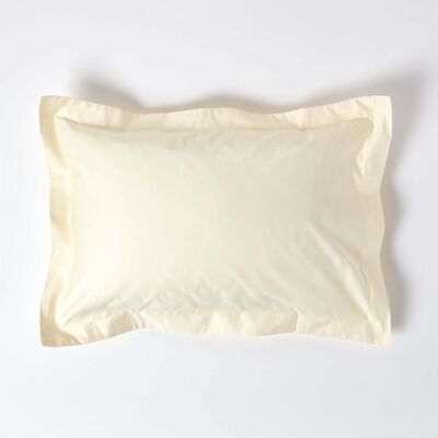 Homescapes Cream Egyptian Cotton Oxford Pillowcase 1000 TC Homescapes Cream Egyptian Cotton Oxford Pillowcase 1000 TC