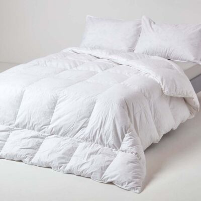 Homescapes 10.5 Tog Duck Feather & Down Duvet, King Size, RDS, OEKO-TEX certified, Hypoallergenic, Luxury 15% Down 85% Feather, Washable Quilt Homescapes 10.5 Tog Duck Feather & Down Duvet, King Size, RDS, OEKO-TEX certified, Hypoallergenic, Luxury 15% Down 85% Feather, Washable Quilt