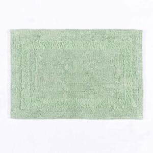 Homescapes Luxury Reversible Sage Green Extra Large Cotton Bath Mat, 70 x 120 cm, Machine Washable, Super Absorbent, Soft and Tufted, Eco Friendly Homescapes Luxury Reversible Sage Green Extra Large Cotton Bath Mat, 70 x 120 cm, Machine Washable, Super Absorbent, Soft and Tufted, Eco Friendly
