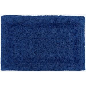 Homescapes Luxury Reversible Navy Blue 100% Cotton Bath Mat, 50 x 80 cm, Machine Washable, Super Absorbent, Soft and Hand-Tufted, Eco Friendly Homescapes Luxury Reversible Navy Blue 100% Cotton Bath Mat, 50 x 80 cm, Machine Washable, Super Absorbent, Soft and Hand-Tufted, Eco Friendly