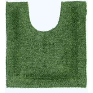 Homescapes Luxury Reversible Fern Green 100% Cotton Pedestal Mat, 50 x 55 cm, Machine Washable, Super Absorbent, Soft and Hand-Tufted, Eco Friendly Homescapes Luxury Reversible Fern Green 100% Cotton Pedestal Mat, 50 x 55 cm, Machine Washable, Super Absorbent, Soft and Hand-Tufted, Eco Friendly