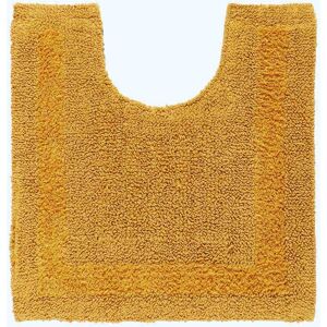 Homescapes Luxury Reversible Mustard Yellow 100% Cotton Pedestal Mat, 50 x 55 cm, Machine Washable, Super Absorbent, Soft and Tufted, Eco Friendly Homescapes Luxury Reversible Mustard Yellow 100% Cotton Pedestal Mat, 50 x 55 cm, Machine Washable, Super Absorbent, Soft and Tufted, Eco Friendly