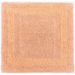Homescapes Luxury Reversible Peach Orange 100% Cotton Shower Mat, 50 x 50 cm, Machine Washable, Super Absorbent, Soft and Hand-Tufted, Eco Friendly Homescapes Luxury Reversible Peach Orange 100% Cotton Shower Mat, 50 x 50 cm, Machine Washable, Super Absorbent, Soft and Hand-Tufted, Eco Friendly