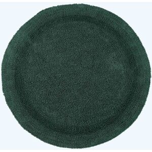 Homescapes Luxury Reversible Forest Green Round 100% Cotton Bath Mat, 80 cm Round, Machine Washable, Super Absorbent, Soft and Hand-Tufted, Eco Friendly Homescapes Luxury Reversible Forest Green Round 100% Cotton Bath Mat, 80 cm Round, Machine Washable, Super Absorbent, Soft and Hand-Tufted, Eco Friendly