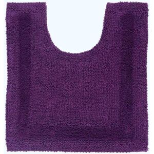 Homescapes Luxury Reversible Plum Purple 100% Cotton Pedestal Mat, 50 x 55 cm, Machine Washable, Super Absorbent, Soft and Hand-Tufted, Eco Friendly Homescapes Luxury Reversible Plum Purple 100% Cotton Pedestal Mat, 50 x 55 cm, Machine Washable, Super Absorbent, Soft and Hand-Tufted, Eco Friendly
