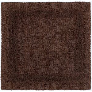 Homescapes Luxury Reversible Chocolate 100% Cotton Shower Mat, 50 x 50 cm, Machine Washable, Super Absorbent, Soft and Hand-Tufted, Eco Friendly Homescapes Luxury Reversible Chocolate 100% Cotton Shower Mat, 50 x 50 cm, Machine Washable, Super Absorbent, Soft and Hand-Tufted, Eco Friendly