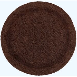 Homescapes Luxury Reversible Chocolate Round 100% Cotton Bath Mat, 80 cm Round, Machine Washable, Super Absorbent, Soft and Tufted, Eco Friendly Homescapes Luxury Reversible Chocolate Round 100% Cotton Bath Mat, 80 cm Round, Machine Washable, Super Absorbent, Soft and Tufted, Eco Friendly