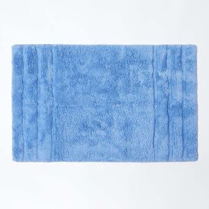 Homescapes Spa Supreme Luxury 100% Cotton Blue Bath Mat, 50 x 80 cm, Machine Washable, Super Absorbent, Non-Slip Latex Reverse, OEKO-TEX® certified Homescapes Spa Supreme Luxury 100% Cotton Blue Bath Mat, 50 x 80 cm, Machine Washable, Super Absorbent, Non-Slip Latex Reverse, OEKO-TEX® certified