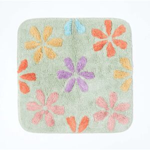 Homescapes Floral Multi-Colour Pastel 100% Cotton Shower Mat, 50 x 80 cm, Machine Washable, Super Absorbent, Non-Slip Reverse, OEKO-TEX® certified Homescapes Floral Multi-Colour Pastel 100% Cotton Shower Mat, 50 x 80 cm, Machine Washable, Super Absorbent, Non-Slip Reverse, OEKO-TEX® certified
