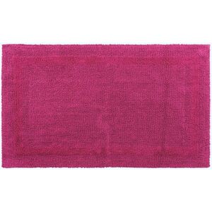 Homescapes Luxury Reversible Raspberry 100% Cotton Bath Mat, 50 x 80 cm, Machine Washable, Super Absorbent, Soft and Hand-Tufted, Eco Friendly Homescapes Luxury Reversible Raspberry 100% Cotton Bath Mat, 50 x 80 cm, Machine Washable, Super Absorbent, Soft and Hand-Tufted, Eco Friendly