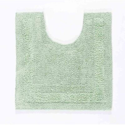 Homescapes Sage Green Pedestal Mat - Bath Mat Homescapes Sage Green Pedestal Mat - Bath Mat