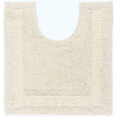Homescapes Cream Pedestal Reversible Cotton Bath Mat - Bath Mat Homescapes Cream Pedestal Reversible Cotton Bath Mat - Bath Mat