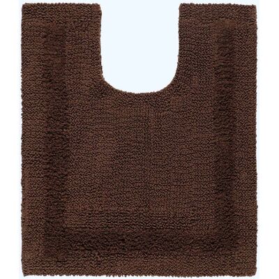 Homescapes Luxury Reversible Chocolate 100% Cotton Pedestal Mat, 50 x 55 cm, Machine Washable, Super Absorbent, Soft and Hand-Tufted, Eco Friendly Homescapes Luxury Reversible Chocolate 100% Cotton Pedestal Mat, 50 x 55 cm, Machine Washable, Super Absorbent, Soft and Hand-Tufted, Eco Friendly