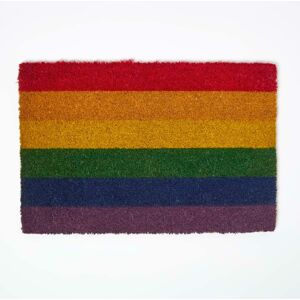 Homescapes Coir Doormat Rainbow Pride Flag, 40 x 60 cm Homescapes Coir Doormat Rainbow Pride Flag, 40 x 60 cm