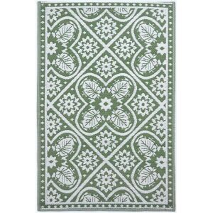 Homescapes Green Outdoor Rug - Reversible, 122 x 182 cm Homescapes Green Outdoor Rug - Reversible, 122 x 182 cm