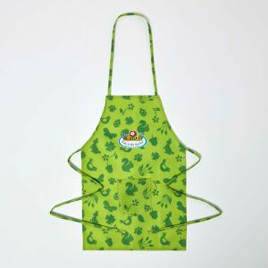 Homescapes Canvas Polyester Children's Gardening Apron, 83 x 34.5 cm, Green, Floral, Storage Pockets Homescapes Canvas Polyester Children's Gardening Apron, 83 x 34.5 cm, Green, Floral, Storage Pockets