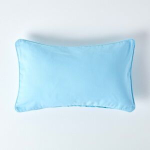 Homescapes Cotton Blue Cushion Cover - Cushion Cover Homescapes Cotton Blue Cushion Cover - Cushion Cover