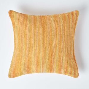 Homescapes Cotton Chenille Tie Dye Cushion Cover - 45cm x 45cm Rust Homescapes Cotton Chenille Tie Dye Cushion Cover - 45cm x 45cm Rust