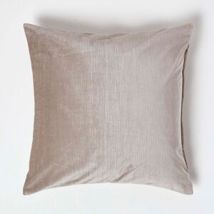 Homescapes Light Beige Velvet Cushion Cover - Cushion Cover Homescapes Light Beige Velvet Cushion Cover - Cushion Cover