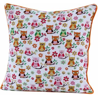 Homescapes Cotton Owls Cushion Cover - Cushion Cover Homescapes Cotton Owls Cushion Cover - Cushion Cover