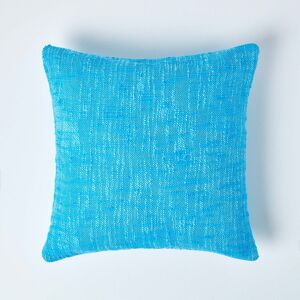 Homescapes Nirvana Cotton Teal Cushion Cover - Cushion Cover Homescapes Nirvana Cotton Teal Cushion Cover - Cushion Cover
