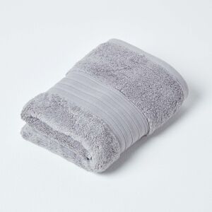 Homescapes Zero Twist Supima Cotton Light Grey Hand Towel Homescapes Zero Twist Supima Cotton Light Grey Hand Towel