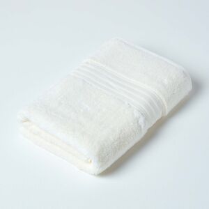 Homescapes Zero Twist Supima Cotton Cream Bath Towel Homescapes Zero Twist Supima Cotton Cream Bath Towel