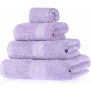 Homescapes Lilac 4 Piece Set - Towels Homescapes Lilac 4 Piece Set - Towels