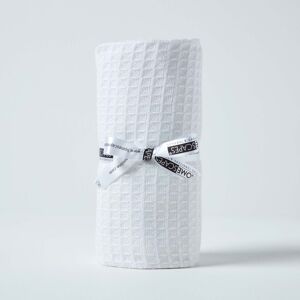 Homescapes Organic Cotton Waffle Baby Blanket - Baby blanket, Organic cotton, White Homescapes Organic Cotton Waffle Baby Blanket - Baby blanket, Organic cotton, White