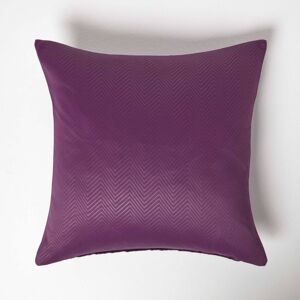 Homescapes Purple Herringbone Cushion Cover - Cushion Cover Homescapes Purple Herringbone Cushion Cover - Cushion Cover