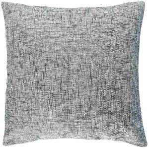 Homescapes Textured Dark Grey Cushion Cover, 60 x 60 cm Homescapes Textured Dark Grey Cushion Cover, 60 x 60 cm