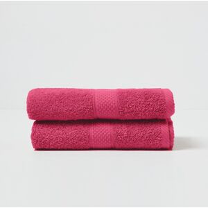 Homescapes Raspberry Hand Towel Set of 2 Turkish Cotton Homescapes Raspberry Hand Towel Set of 2 Turkish Cotton